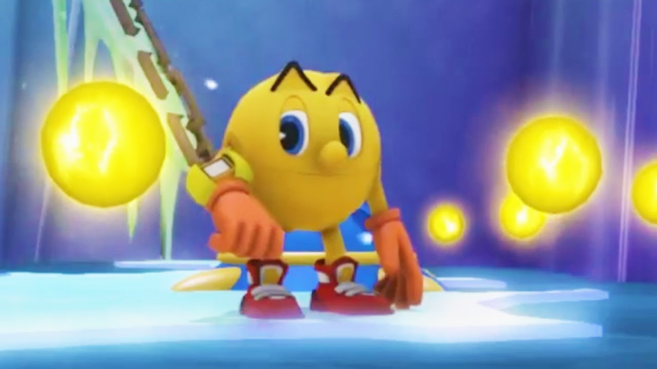 Pac-Man and the Ghostly Adventures Walkthrough - Gameplay Part 7 - Ice Realm: Icy Lake