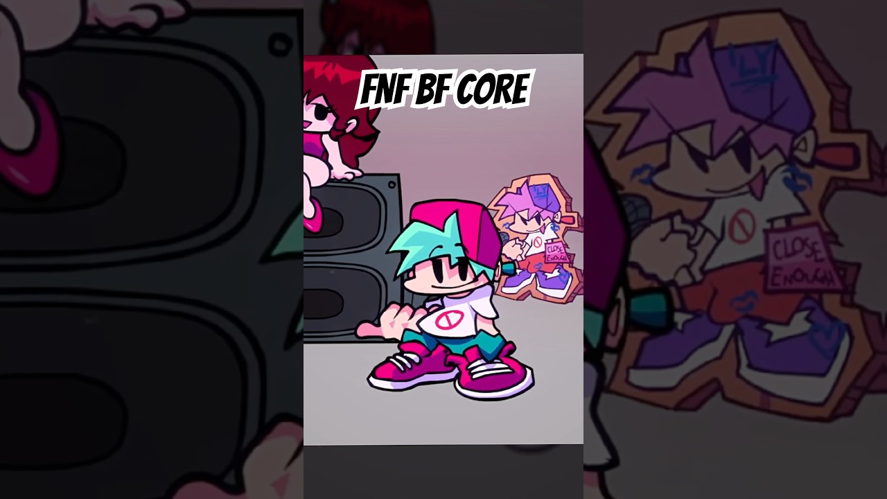 FNF BF CORE #fnf #animation #shorts