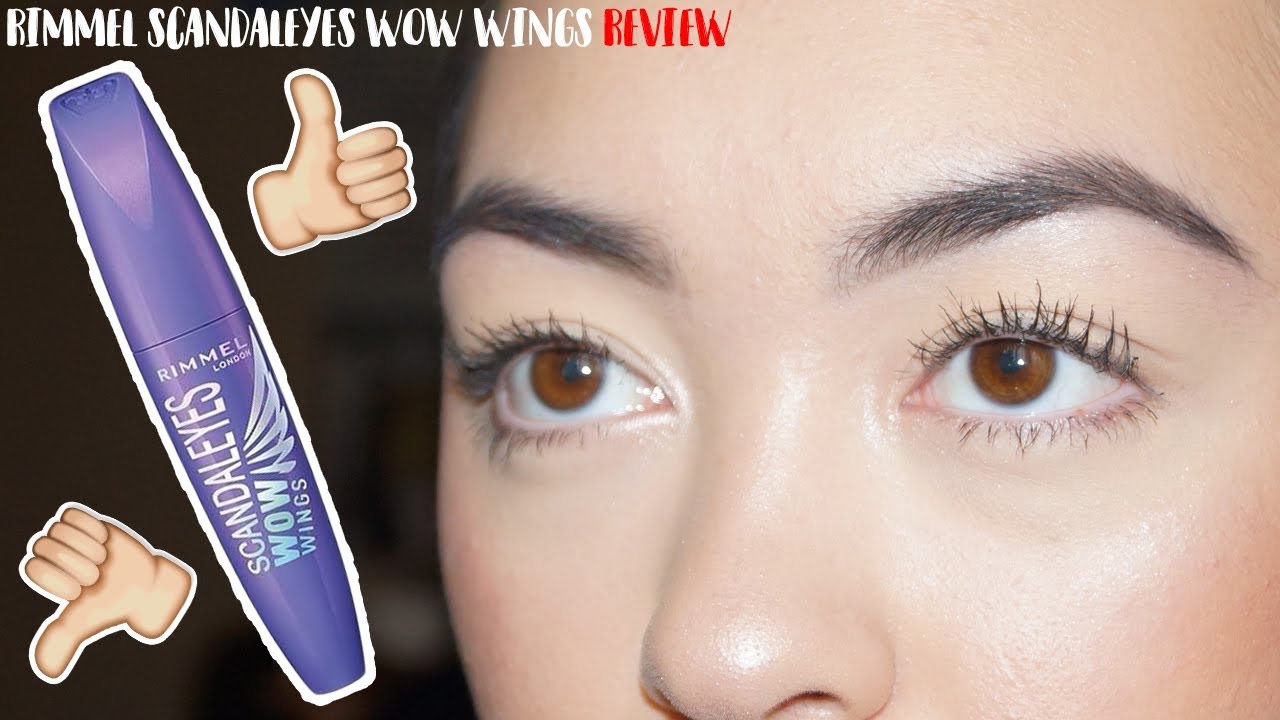 NEW Rimmel Scandaleyes WOW Wings Mascara Review