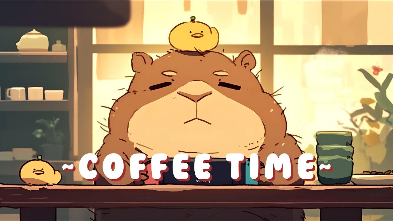 Capybara Lofi Collection - Peaceful Lofi Hip Hop Beats ~ Zen Moments ~ 🦫 📝
