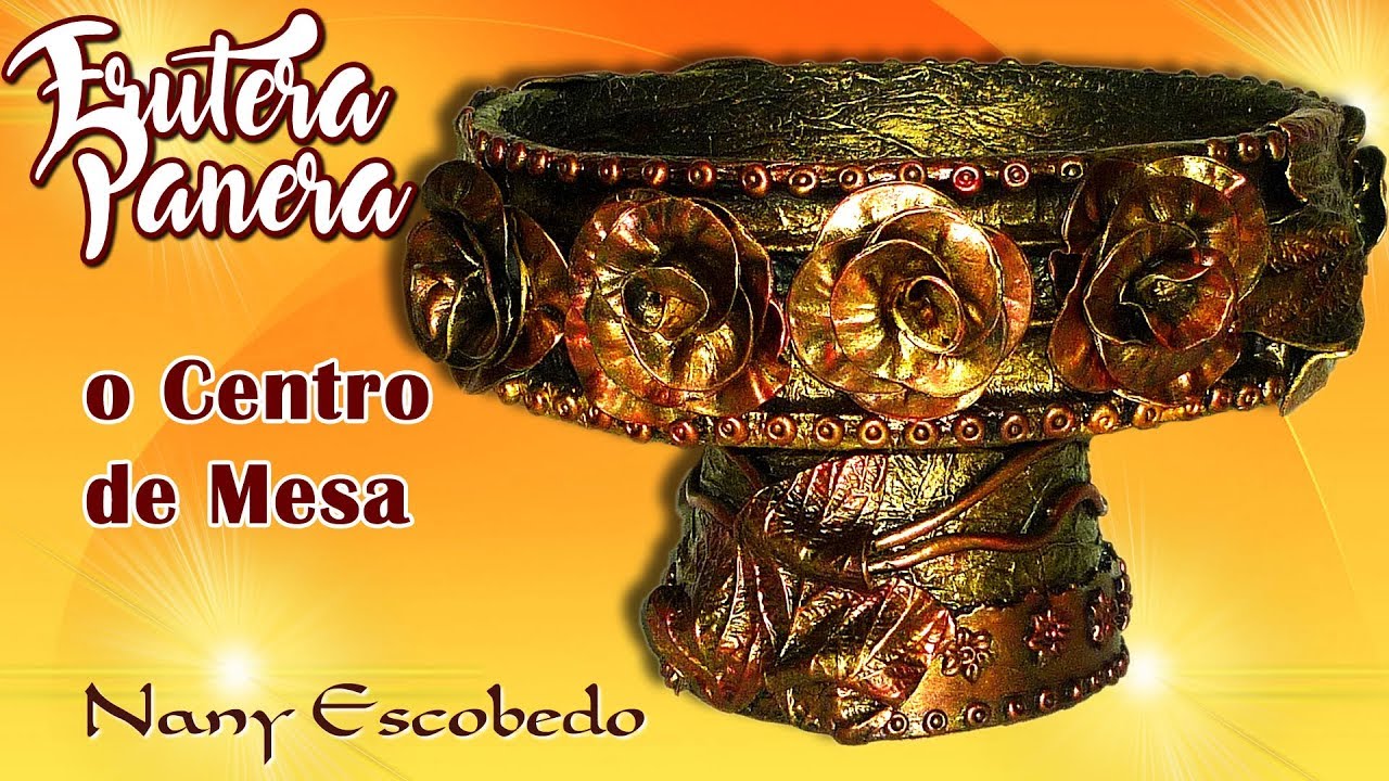 FRUTERA PANERA O CENTRO DE MESA (NANY ESCOBEDO COLABORATIVOS)