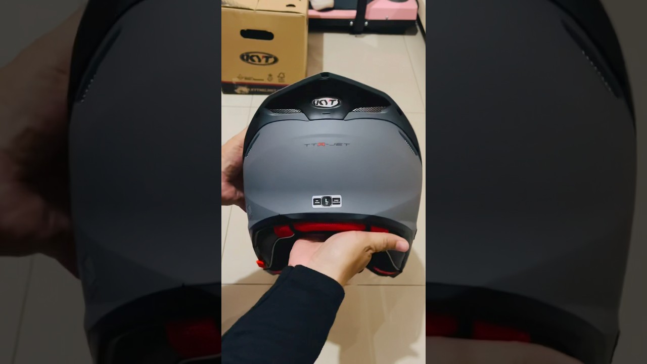 KYT TTR JET Unboxing & Quick Review #kythelmet #halfface #helmets #helmet #kythelmetlovers #helmkyt