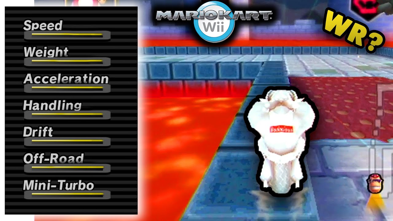 Побить все мировые рекорды Mario Kart Wii за одну попытку? (Максимальная статистика, Ретро-кубки)