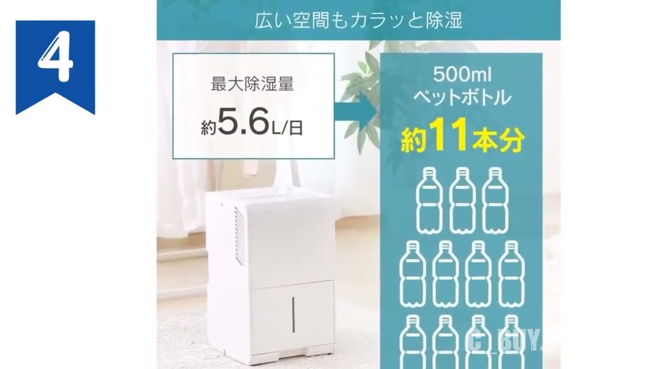 トップ5 最も購入された 除湿機 2024年
