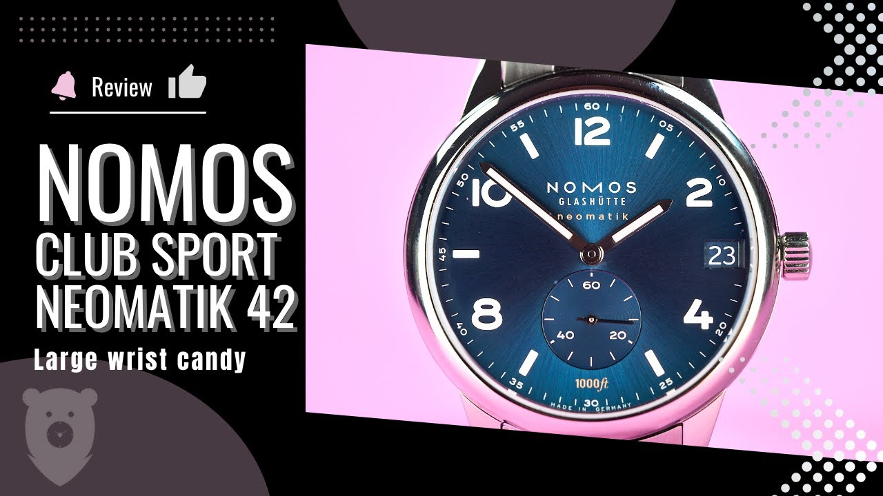 Nomos Club Sport Neomatik 42 - Large Wrist Candy