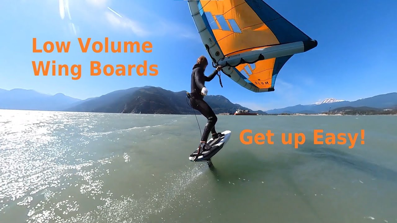 Easy Wingfoil Waterstart for Small Boards