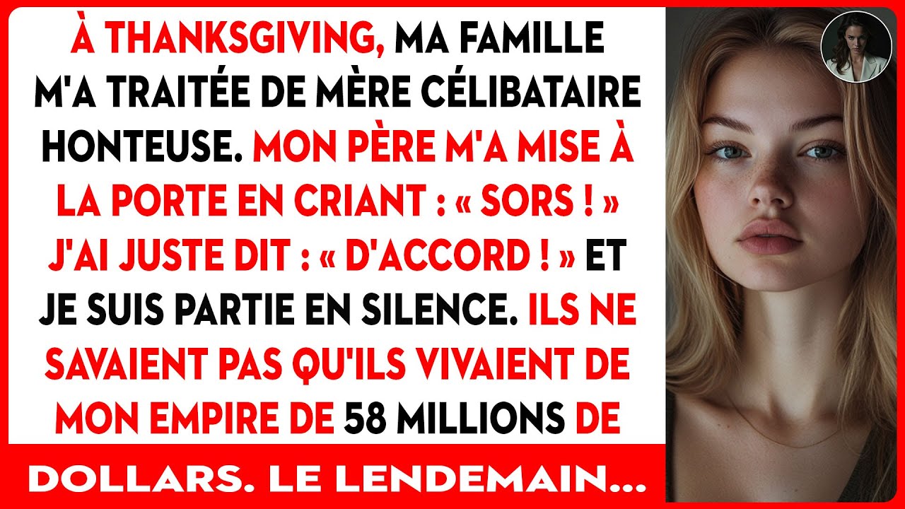 Expulsé De Thanksgiving Par Papa, J'ai Gelé Les Comptes Familiaux Qu'ils Ignoraient.