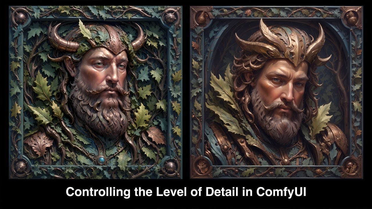 Controlling the Level of Detail in ComfyUi