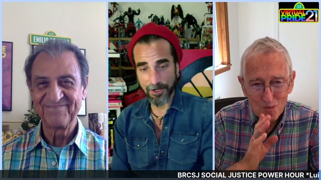 Bob McGrath Emilio Delgado Luis Sesame Street LAST PERFORMANCE Bayard Rustin Center 4 Social Justice