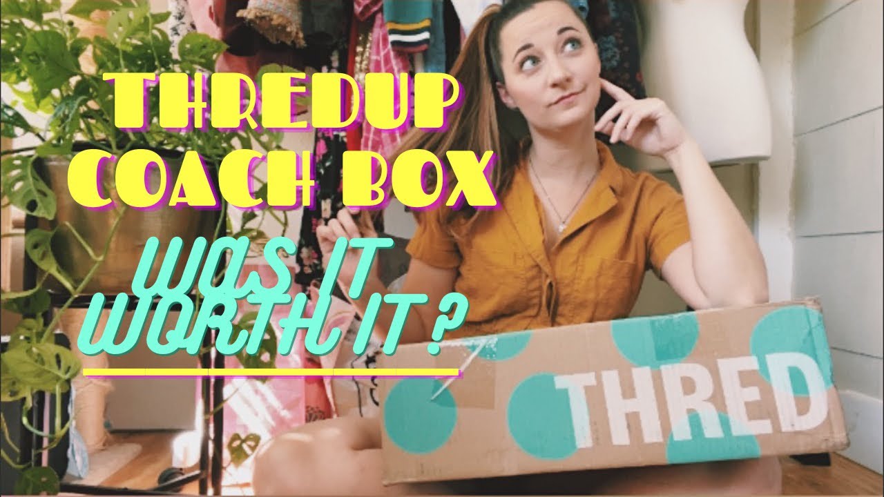 ThredUP Coach Rescue Box Unboxing! What a surprise!