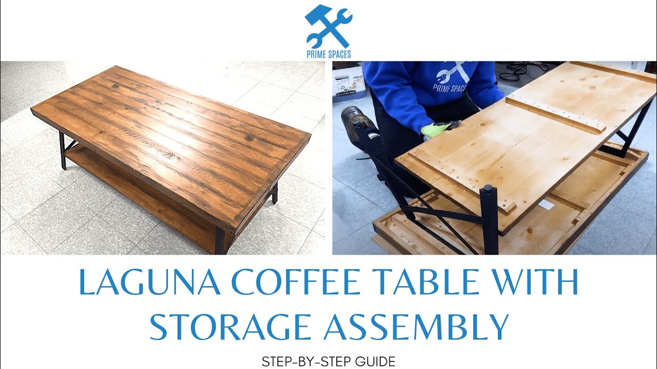 Emerald Home Chandler Open Storage Coffee Table Assembly (Wallace & Bay 48