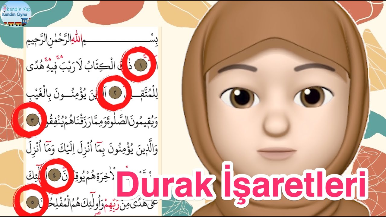 Tecvid Öğreniyorum - Durak (Vakıf) işaretleri