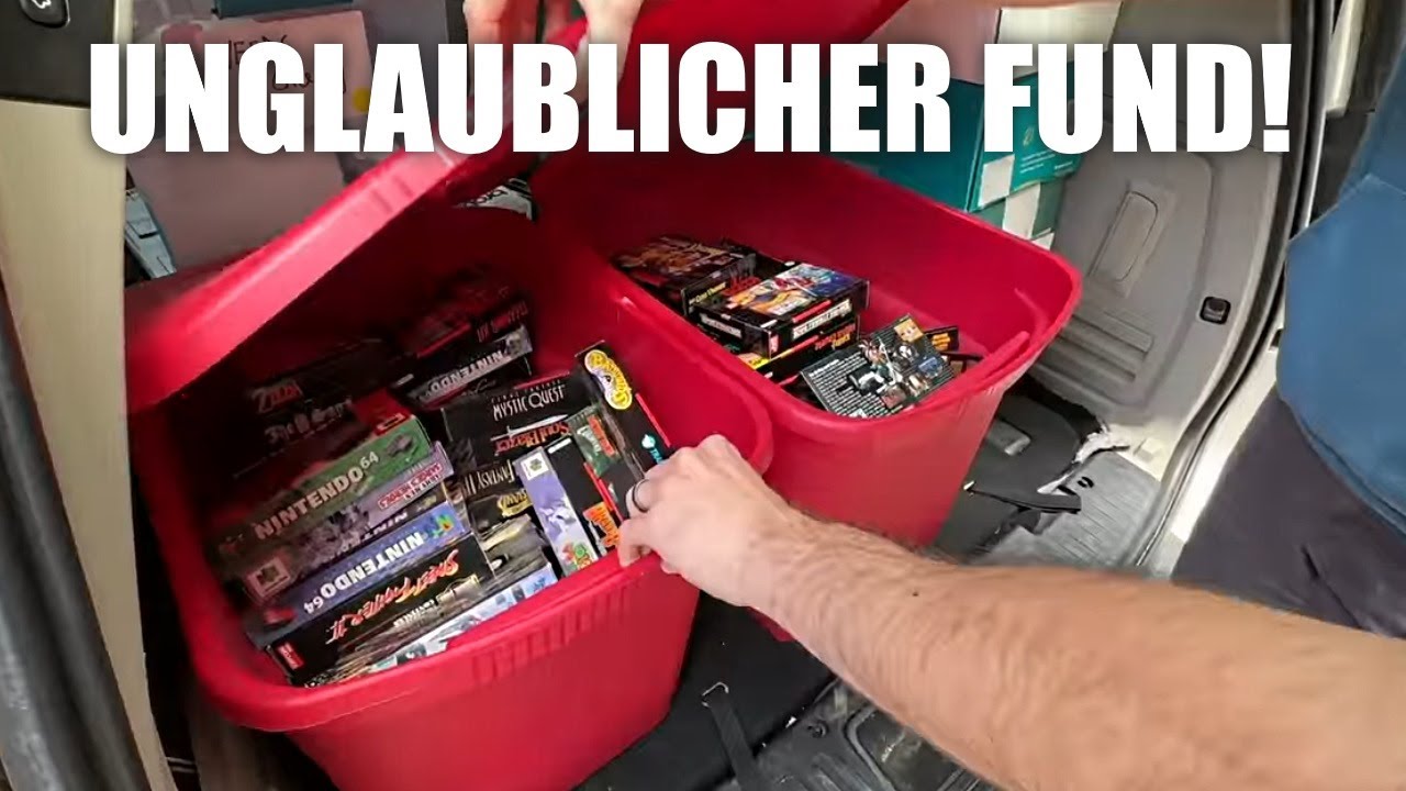 UNGLAUBLICH! Sowas findet man nur einmal im Leben auf dem Flohmarkt..