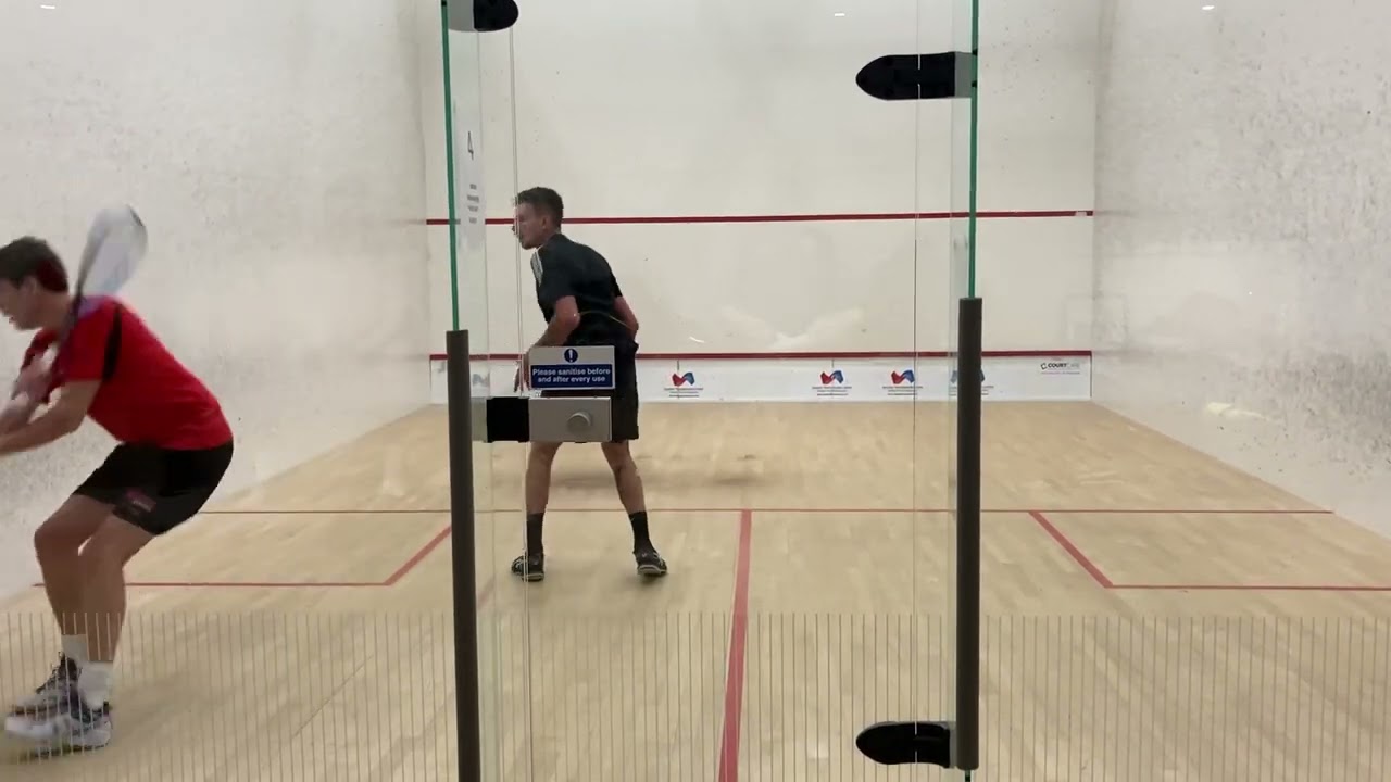 Connor O&rsquo;Dell versus Ali Mutch - Leicester squash LeagueDec 2022
