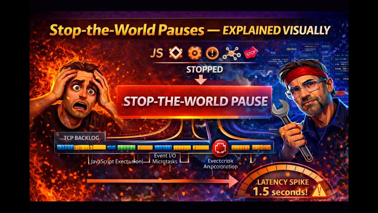 Why Your Node.js App Freezes for 1.5 Seconds (Stop-The-World GC)