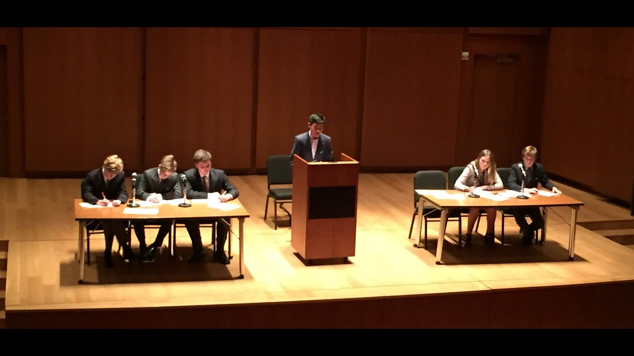 2016 ESU MSPDP Championship Middle School Debate: Commentary