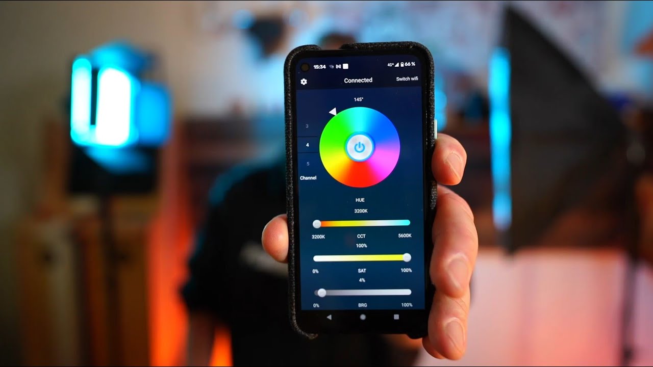 LED Softboxen GVM 50RS (mit App Steuerung)