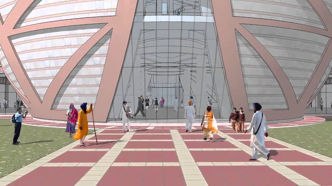 Jang-e-Azadi Memorial, Punjab, by Raj Rewal