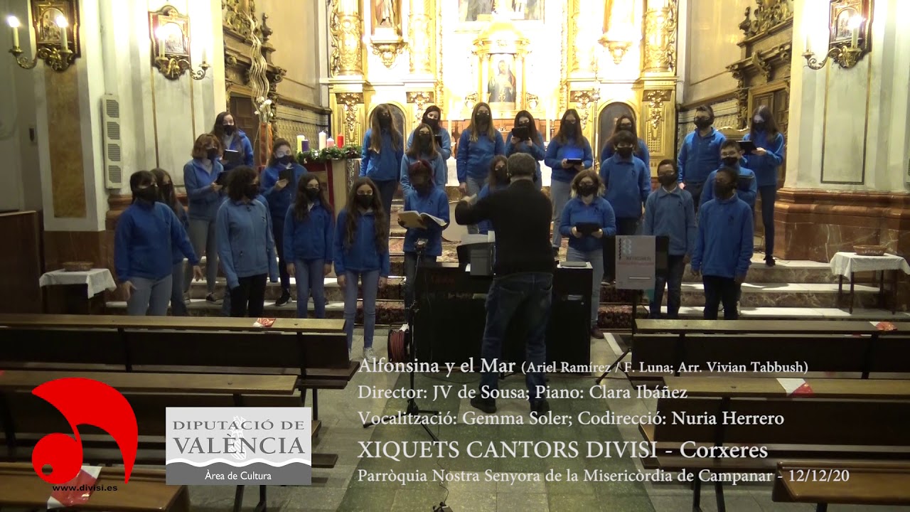 ALFONSINA Y EL MAR (A. Ramírez y F. Luna/ Arr. V. Tabbush) - CORXERES XIQUETS CANTORS DIVISI