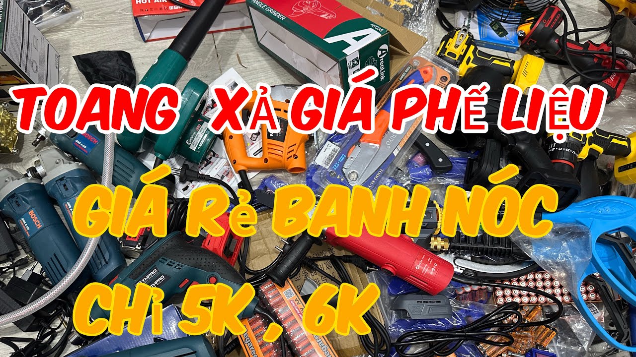 Nay em dọn kho tổng thanh lý xả hàng giá hời cho quí khách ,tô vít đóng UsA , lam xích ,tay cầm máy 