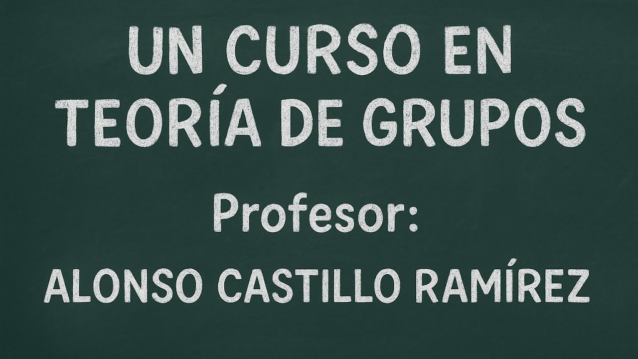 Clase 13: Grupos simétricos