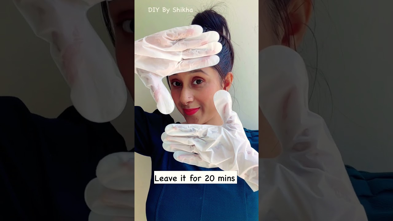 Hand mask from MINISO / MINISO FINDS Hand mask gloves #youtubeshorts