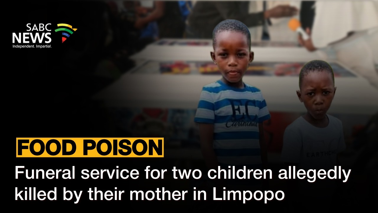 Funeral service for two children allegedly killed by their mother in Limpopo