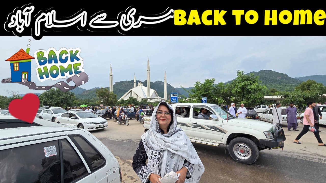 From Murree to Islamabad 🚗 Journey Back Home🏡 #travelwithbinra  #travel  #murree Ep#004