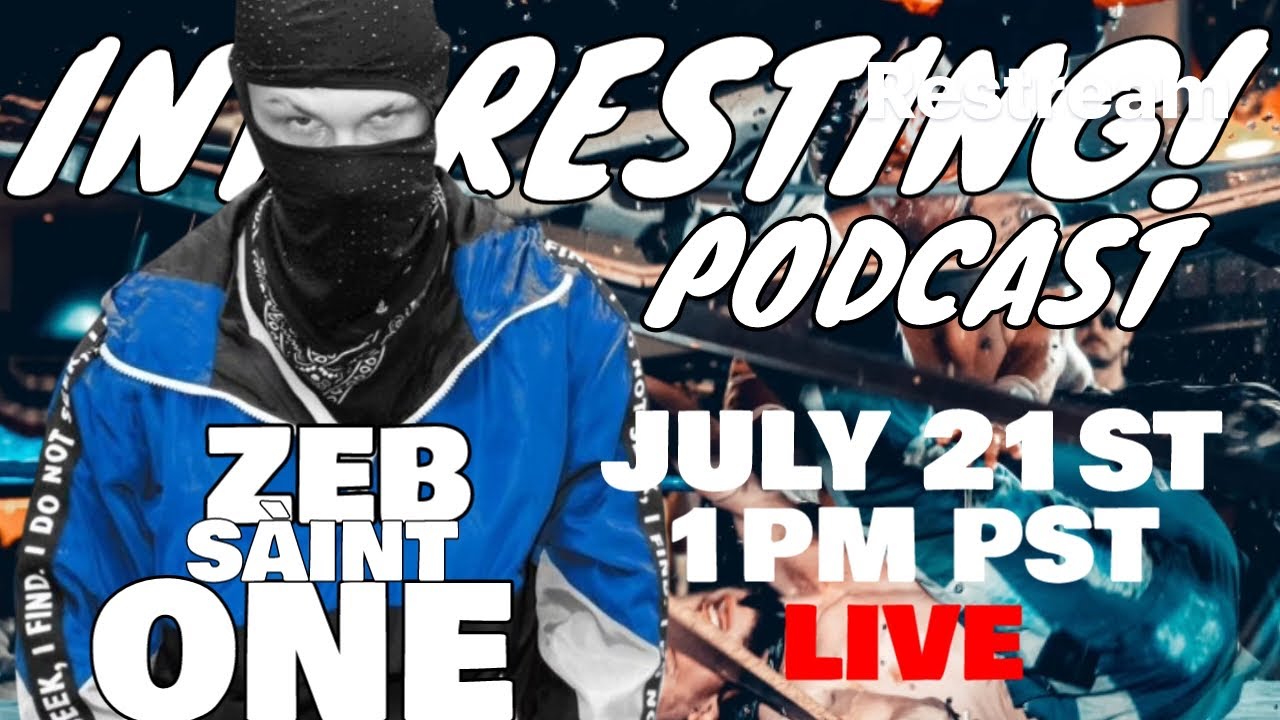 Interesting! Podcast Ep. 111: ZEB SAINT ONE Interview #LIVE #ProWrestling #Podcast