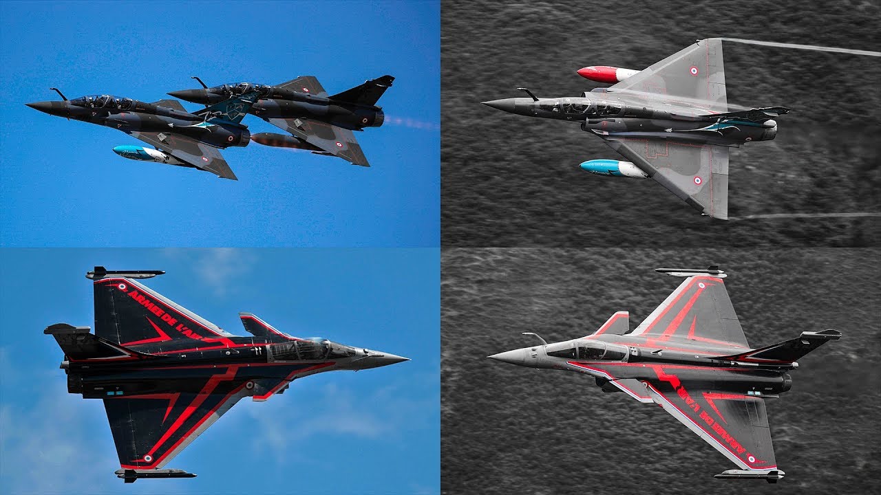 French Air Force  RIAT MACH LOOP 2018 (4k)