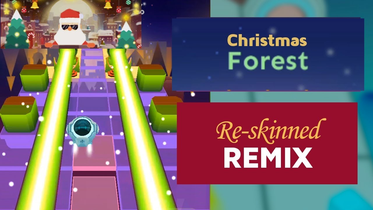 Rolling Sky - Christmas Forest Ft. Remix & Christmas level teaser | SHA
