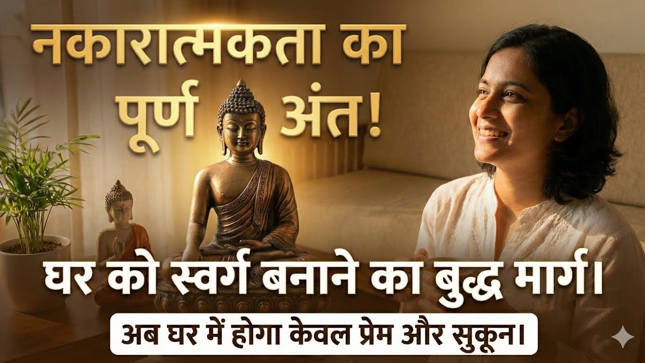 मन की नकारात्मक ऊर्जा को सकारात्मकता में कैसे बदलें? बुद्ध का संदेश।Wisdom Awaking Spirituality।