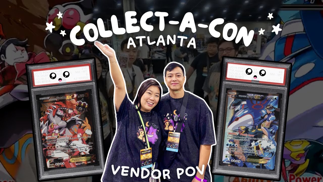 Trading For Our Grails at Collect-A-Con Atlanta | Pokemon Vendor POV