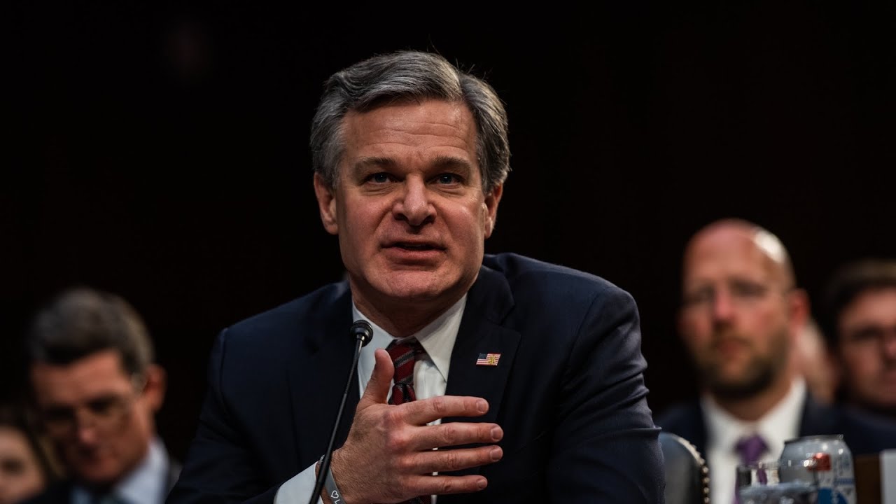 FBI director distances himself from Barr &lsquo;spying&rsquo; claim