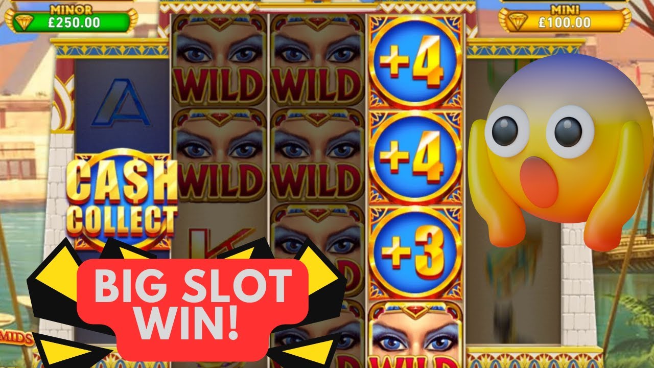 Queen of the Pyramids MEGA Cash Collect! Playtech Big Win!