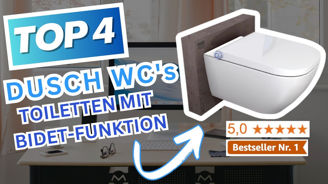 Die besten DUSCH WC's 2026 | Top 4 Toiletten mit Bidet-Funktion Vergleich