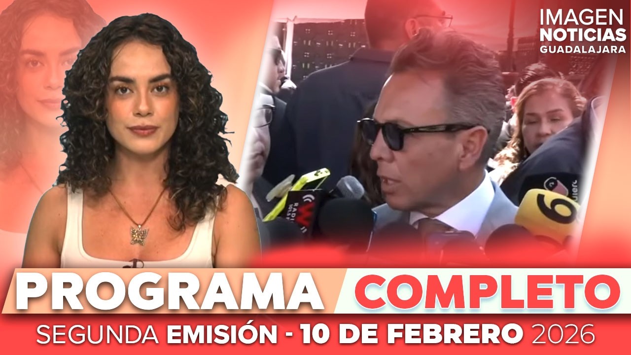 Noticias GDL con Carolina Martínez | Programa completo 10 de febrero de 2026