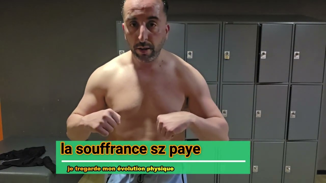 Je regarde mon évolution physique