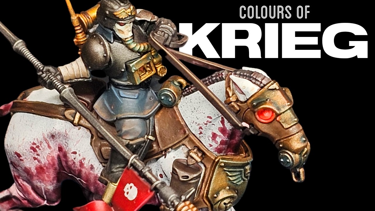 GRIMDARK schemes: KRIEG Deathrider