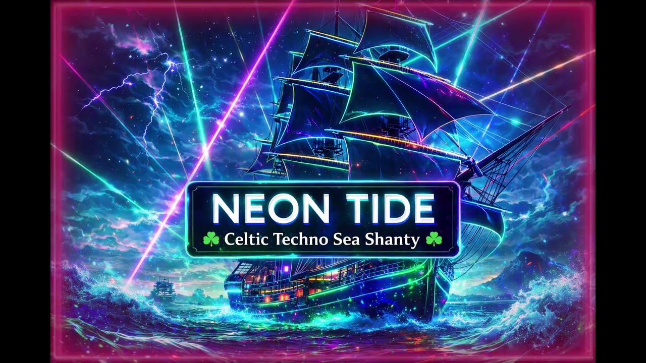 Celtic Techno Sea Shanty – Neon Tide | Irish Folk EDM