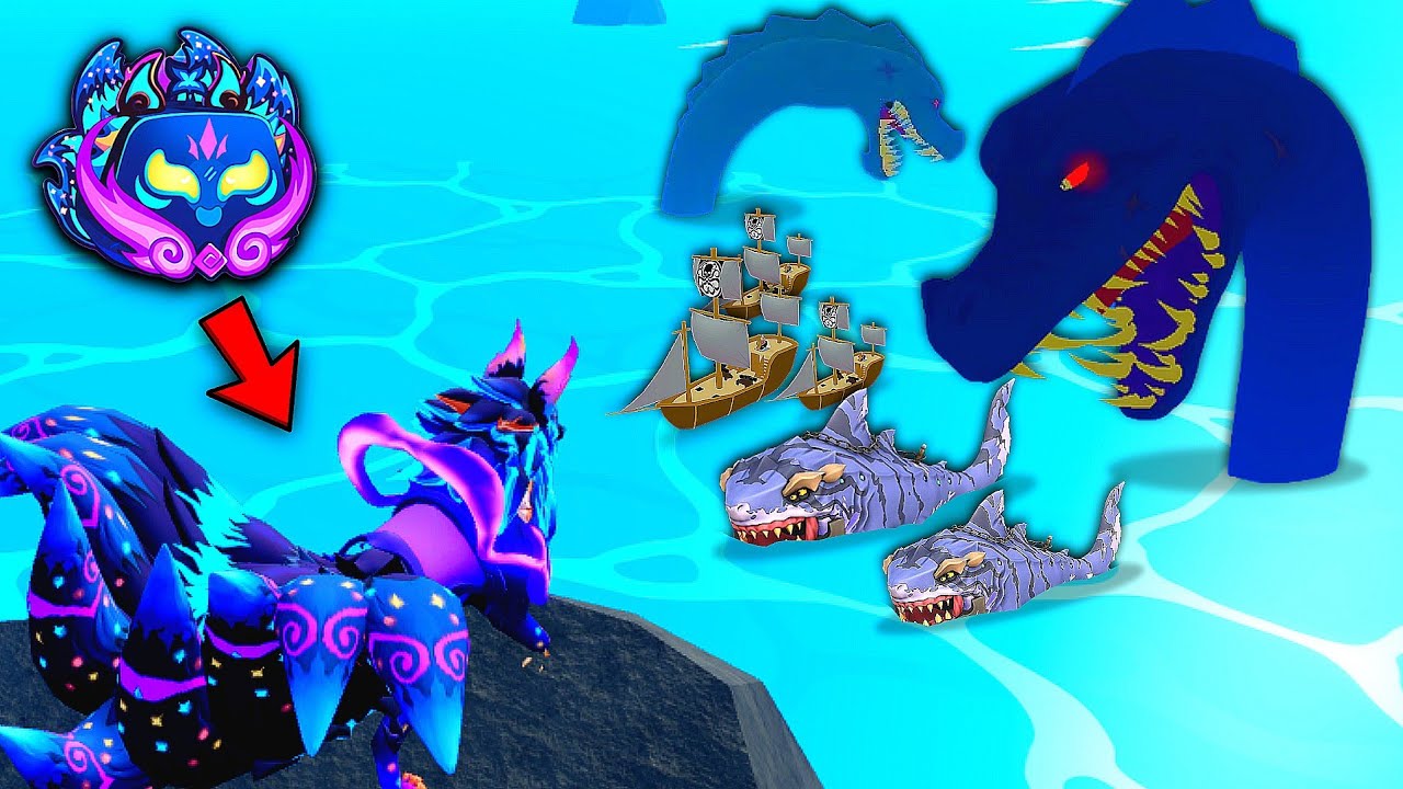 A Mutação da Kitsune é BOA Contra Monstros do Mar no Blox Fruits?