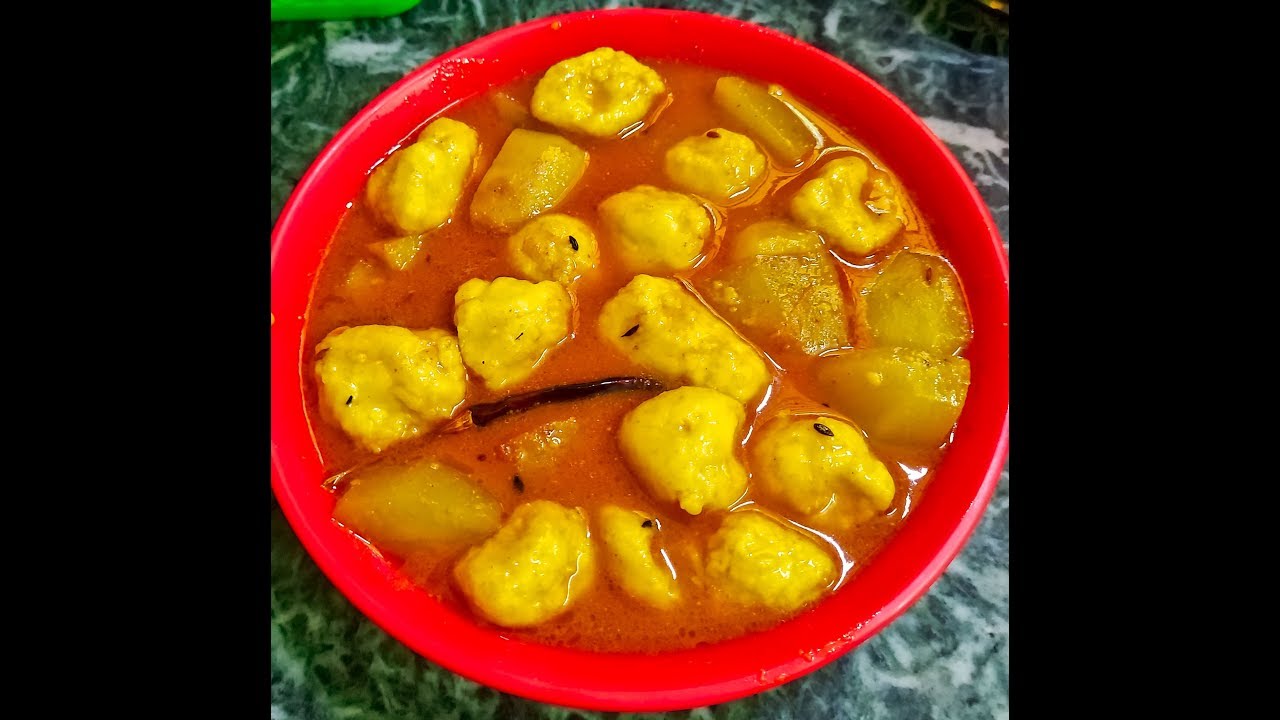 Pure vej, you tube a prothom, টক দই এর ডালনা,curd dalna