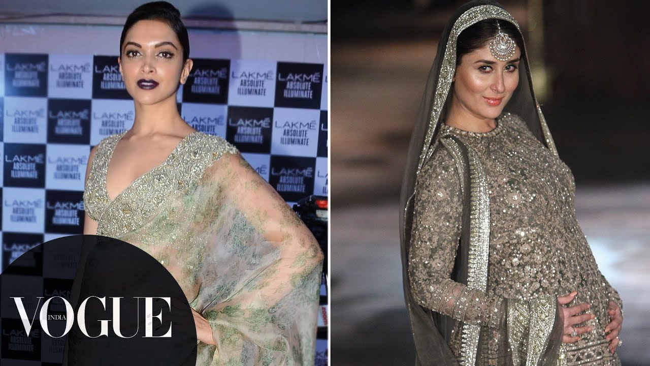 Kareena Kapoor, Deepika & More at Sabyasachi Show | Lakmé Fashion Week 2016 - Finale | VOGUE India