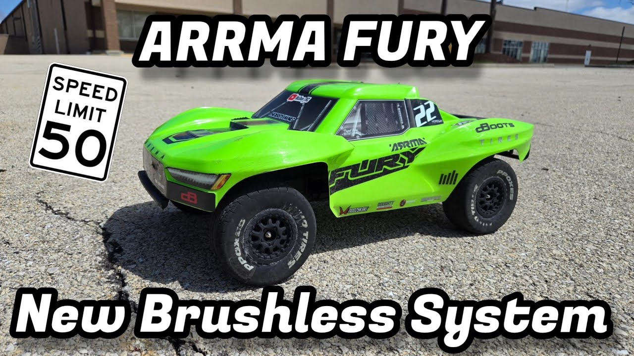 Arrma Fury Gets New Brushless Power!
