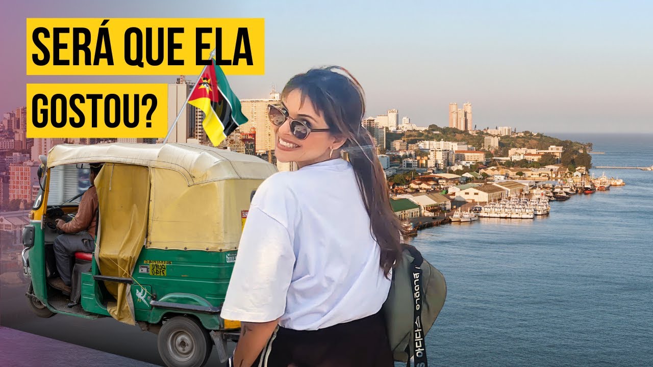 O 1º PASSEIO DA MINHA MÃE PELA CAPITAL DE MOÇAMBIQUE!