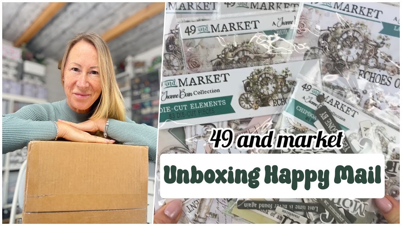What's inside the box from 49 and Market? Unboxing Happy Mail