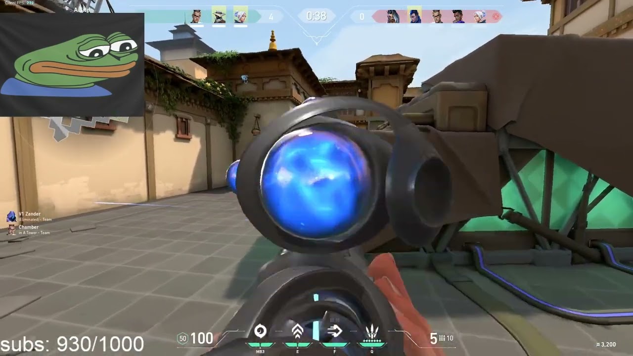 100T CRYO INSANE DUELIST AS JETT IN HAVEN [FULL VOD]