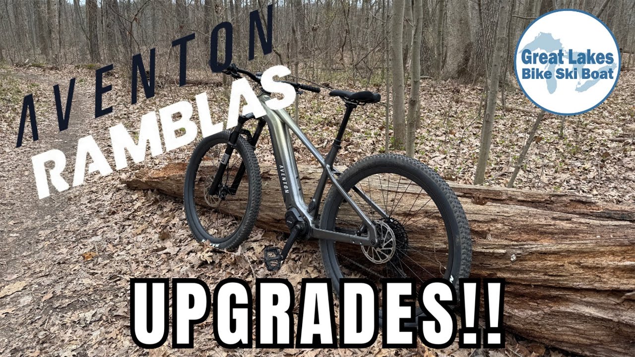Aventon Ramblas - Essential Upgrades To Make This EMTB Better Without Breaking the Bank