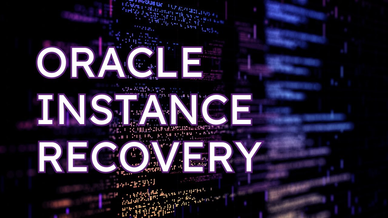 How Oracle Instance Recovery Works