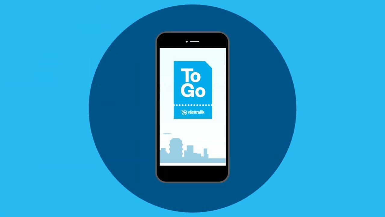 Advert for Västtrafik – To Go
